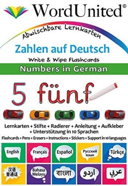 Numbers in German : Write & Wipe Flashcards, Loose-leaf Book