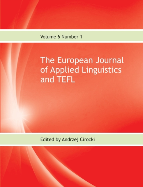 The European Journal of Applied Linguistics and TEFL, Paperback / softback Book