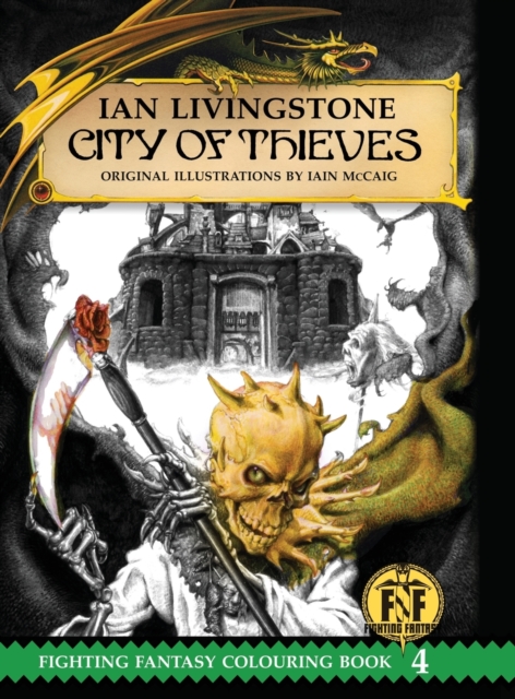 City of Thieves Colouring Book, Hardback Book