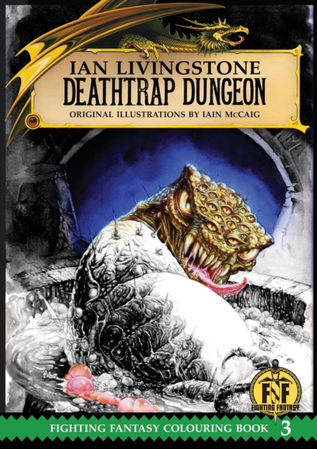 Deathtrap Dungeon Colouring Book, Paperback / softback Book
