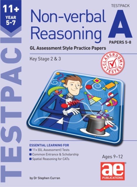11+ Non-verbal Reasoning Year 5-7 Testpack A Papers 5-8 : GL Assessment Style Practice Papers, Mixed media product Book