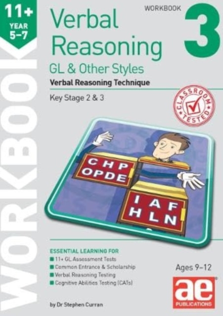 11+ Verbal Reasoning Year 5-7 GL & Other Styles Workbook 3 : Verbal Reasoning Technique, Paperback / softback Book