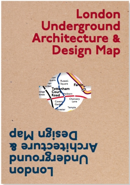 London Underground Architecture & Design Map, Sheet map, folded Book
