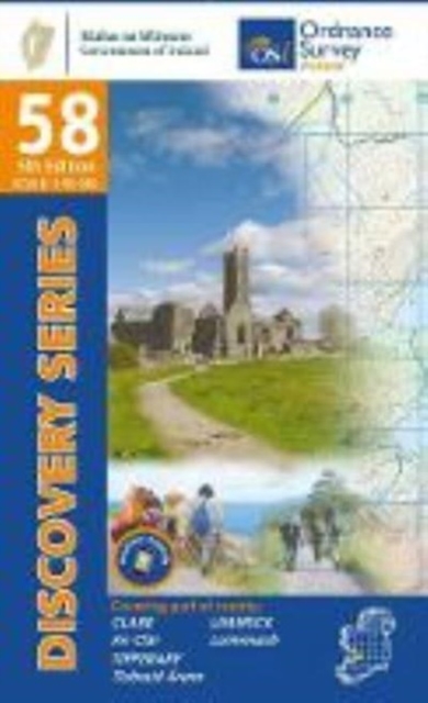 Clare : Tipperary, Limerick, Sheet map, folded Book