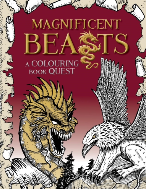 Magnificent Beasts : A Colouring Book Quest, Paperback / softback Book