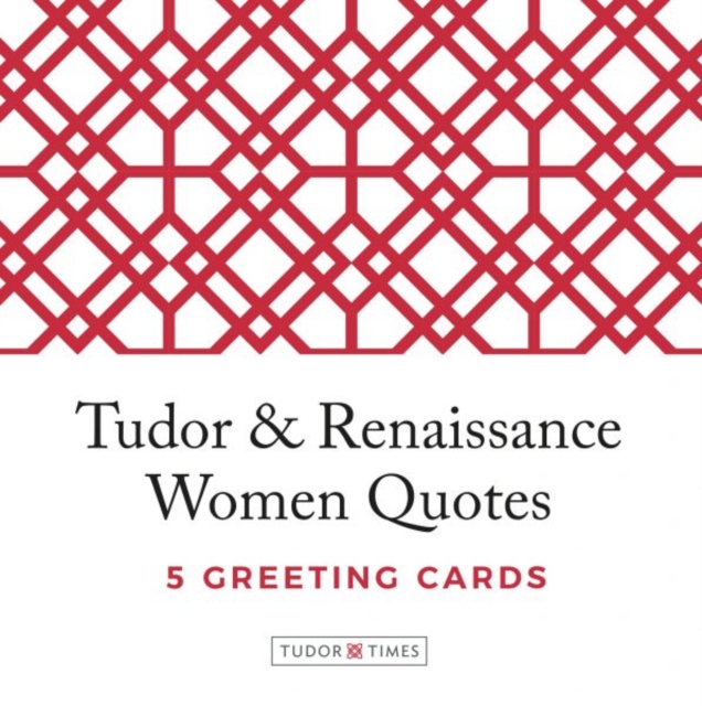 Tudor Times Greeting Cards - Women Quotes, Mixed media product Book