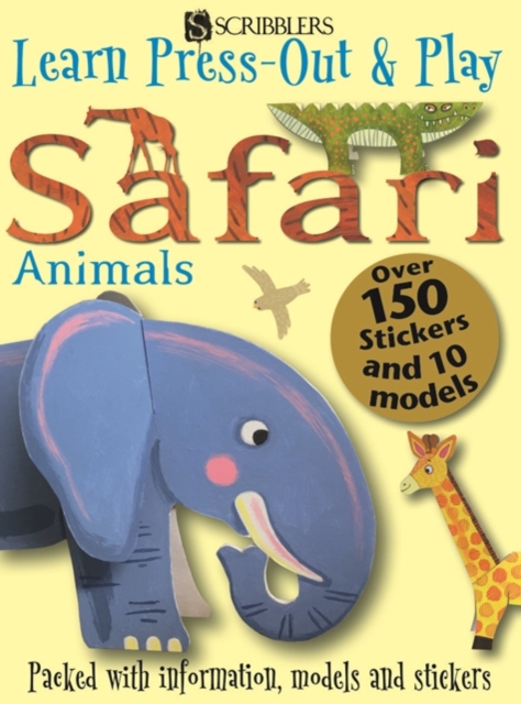 Learn, Press-Out & Play Safari Animals, Paperback / softback Book