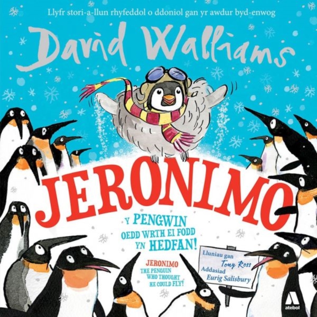 Jeronimo - Y Pengwin oedd wrth ei Fodd yn Hedfan! / Jeronimo - The Penguin Who Thought He Could Fly!, Paperback / softback Book