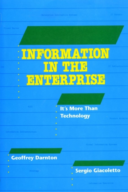 Information in the Enterprise : it's more than technology, Paperback / softback Book