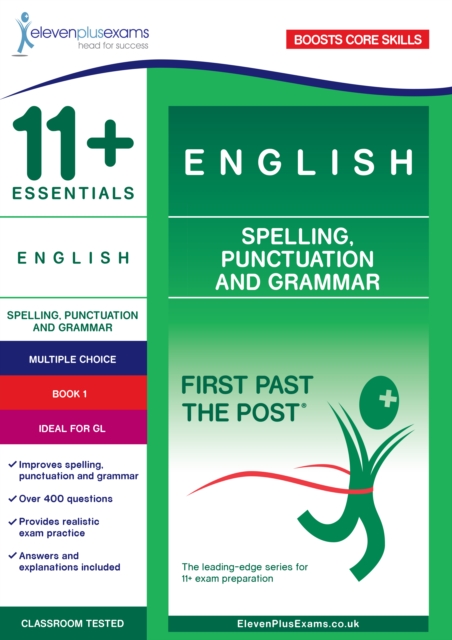 11+ Essentials English: Spelling, Punctuation and Grammar Book 1, Paperback / softback Book