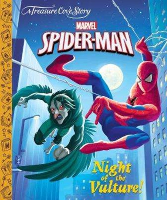 A Treasure Cove Story - Spiderman - Night of the Vulture, Hardback Book