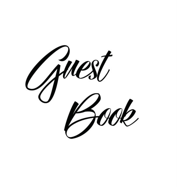 Black and White Guest Book, Weddings, Anniversary, Party's, Special Occasions, Memories, Christening, Baptism, Visitors Book, Guests Comments, Vacation Home Guest Book, Beach House Guest Book, Comment, Hardback Book