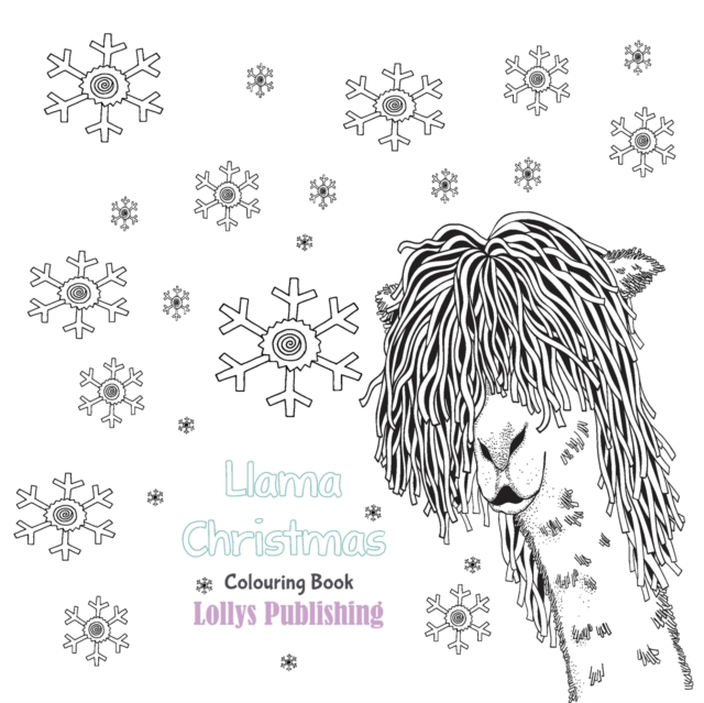 Llama Christmas Colouring Book : Mindfulness Llama Colouring Book, Paperback / softback Book