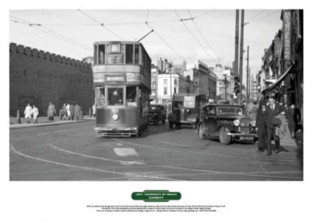 Lost Tramways of Wales Poster: Cardiff Castle, Poster Book