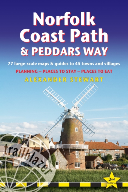 Norfolk Coast Path and Peddars Way Trailblazer Walking Guide 2e, Paperback / softback Book