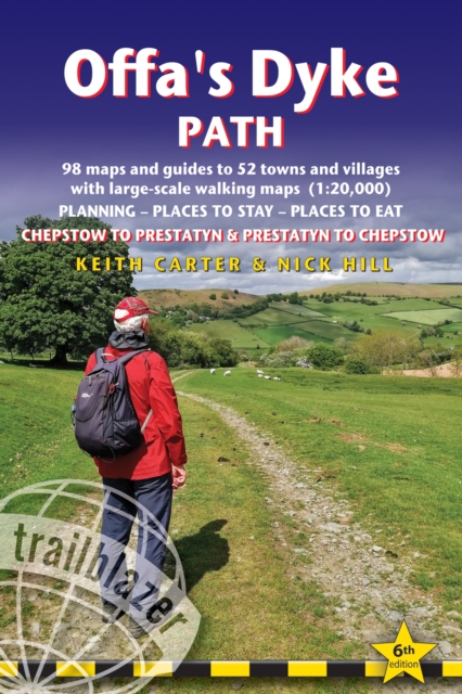 Offa's Dyke Path Trailblazer Walking Guide 6e, Paperback / softback Book