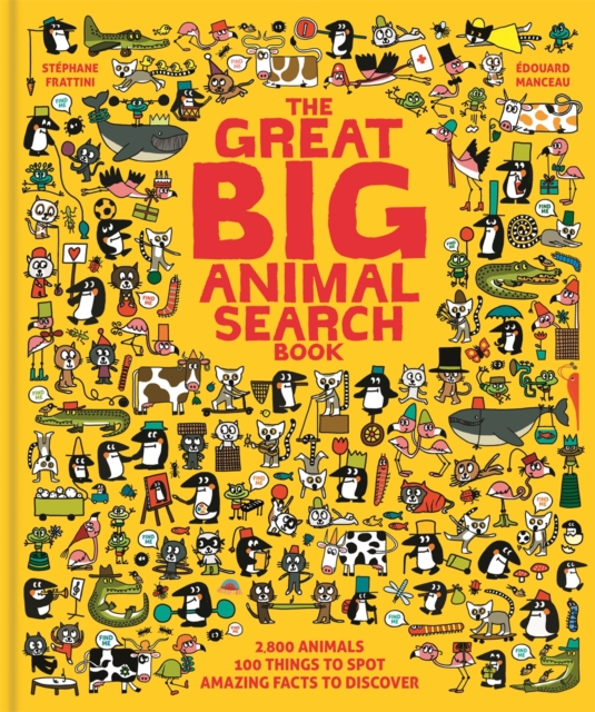 The Great Big Animal Search Book, Hardback Book