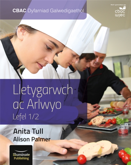 CBAC Dyfarniad Galwedigaethol Lletygarwch ac Arlwyo Lefel 1/2, Paperback / softback Book