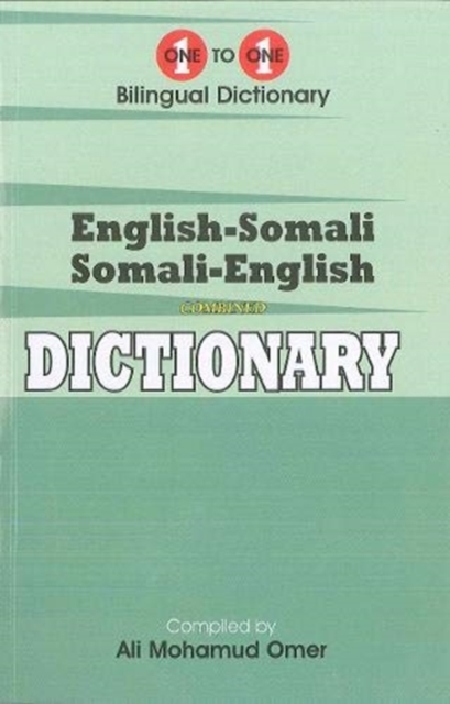 English-Somali & Somali-English One-to-One Dictionary, Paperback / softback Book