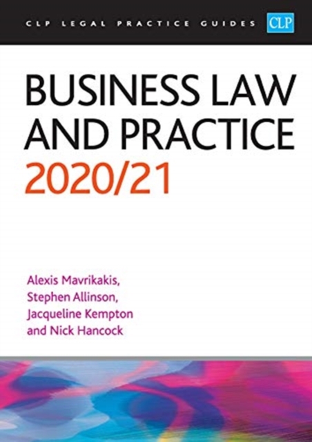 Business Law and Practice 2020/2021 : Legal Practice Course Guides (LPC), Paperback / softback Book