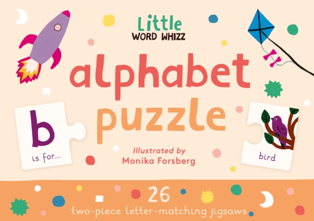 Alphabet Puzzle : 26 mini letter-matching puzzles, Jigsaw Book