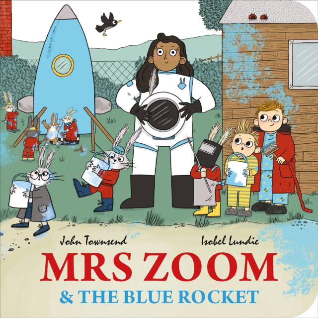 Mrs Zoom and the Blue Rocket, Board book Book