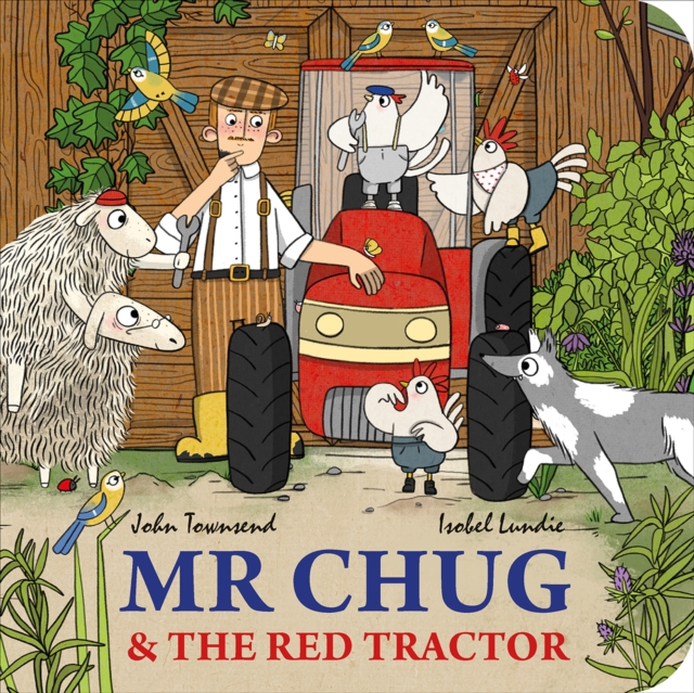 Mr Chug and the Red Tractor, Board book Book