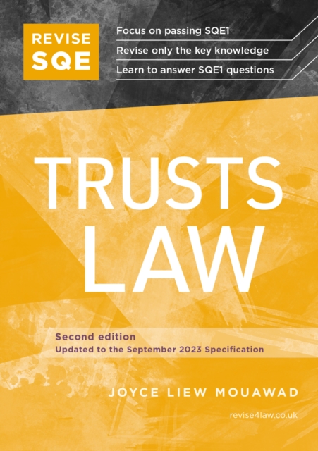 Revise SQE Trusts Law : SQE1 Revision Guide 2nd ed, PDF eBook