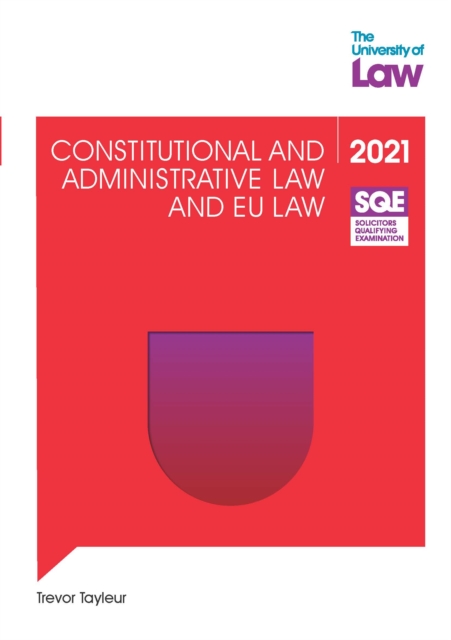 SQE - Constitutional and Administrative Law and EU Law, Paperback / softback Book