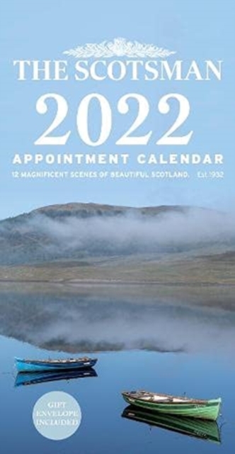 The Scotsman Appointment Calendar : 12 Magnificent Scenes of Beautiful Scotland, Paperback / softback Book