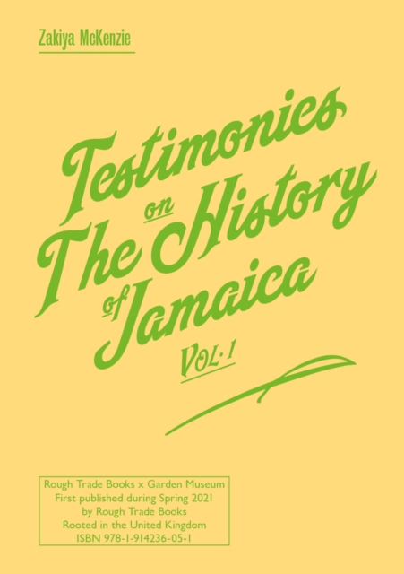 Testimonies on The History of Jamaica Vol. 1, EPUB eBook