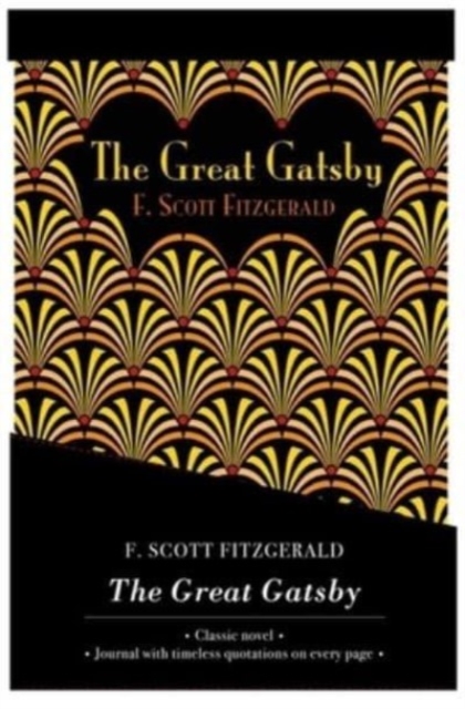 The Great Gatsby - Lined Journal & Novel, Hardback Book