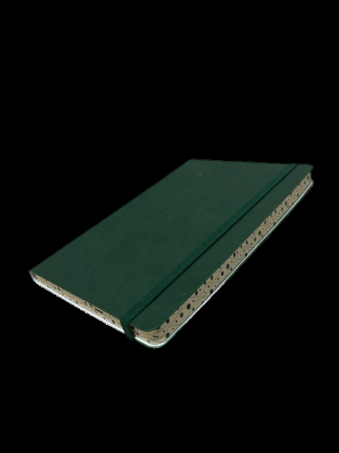 Ashridge A5 Elastic Pu Notebook Olive Green M051-1, Paperback / softback Book