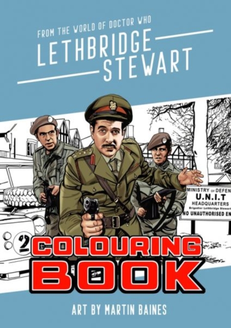 Lethbridge-Stewart Colouring Book, Paperback / softback Book