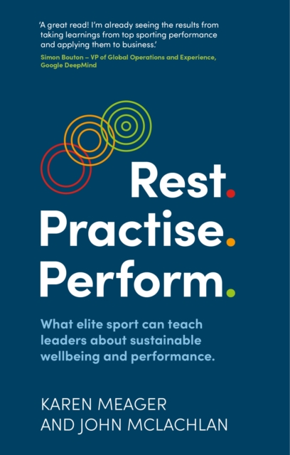 Rest. Practise. Perform. : What elite sport can teach leaders about sustainable wellbeing and performance, Paperback / softback Book