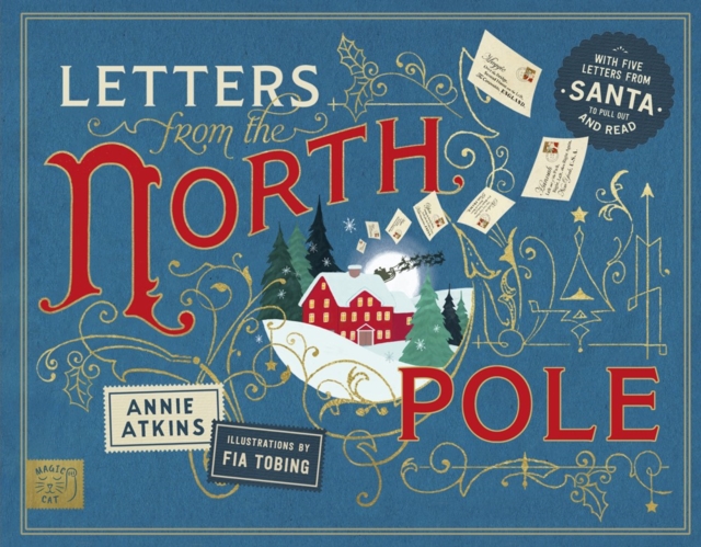 Letters from the North Pole : With Five Letters to Pull Out and Read, Hardback Book