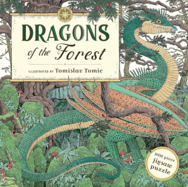 Dragons of the Forest : A 1000 Piece Jigsaw Puzzle, Jigsaw Book