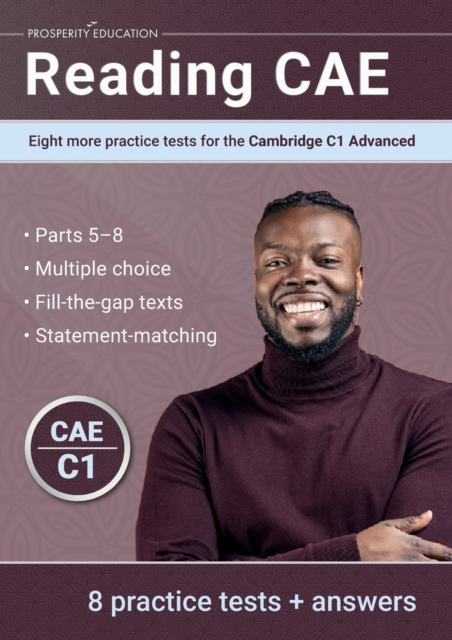 Reading CAE : Eight more practice tests for the Cambridge C1 Advanced, Paperback / softback Book