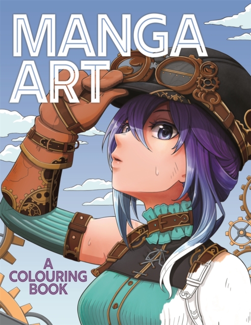 Manga Art : A Colouring Book, Paperback / softback Book