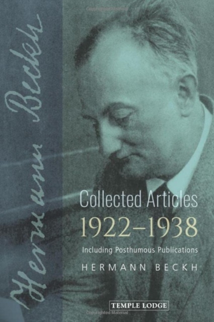 Collected Articles, 1922-1938 : Including Posthumous Publications, Paperback / softback Book