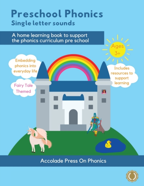 Preschool Phonics : Single Letter Sounds (Fairytale Edition), Paperback / softback Book