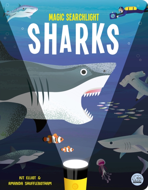 Magic Searchlight - Sharks, Hardback Book