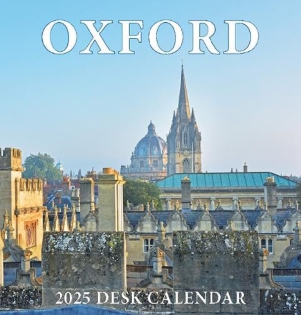Oxford Colleges Mini Desktop Calendar - 2025, Calendar Book