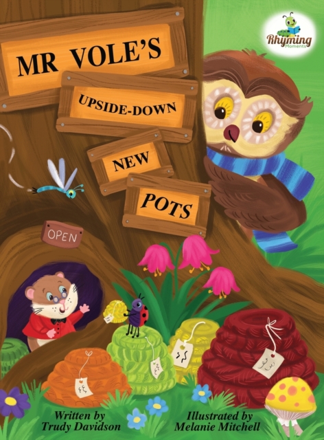 Mr Vole's Upside-Down New Pots, Hardback Book