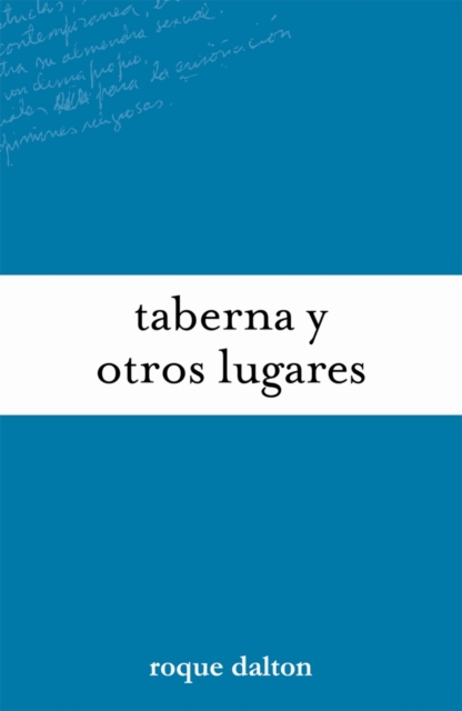 Taberna Y Otros Lugares, Paperback / softback Book