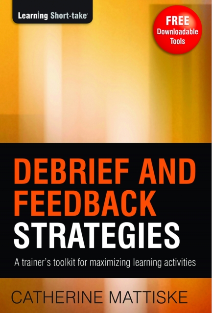 Debrief and Feedback Strategies, EPUB eBook