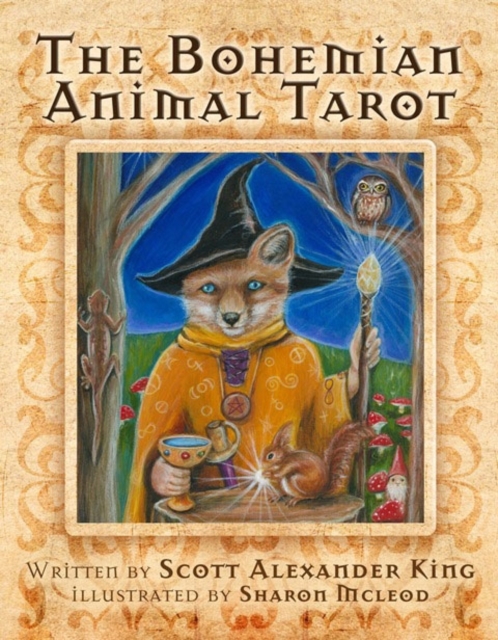 The Bohemian Animal Tarot, Cards Book