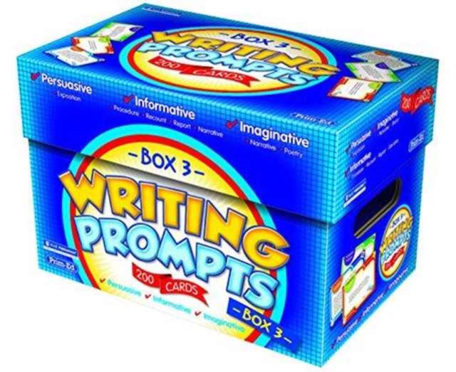 Writing Prompts - Box 3, Cards Book