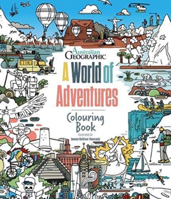 A World Of Adventures: Colouring Book, Paperback / softback Book
