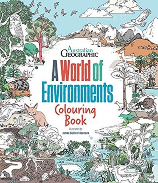 A World Of Environments: Colouring Book, Paperback / softback Book